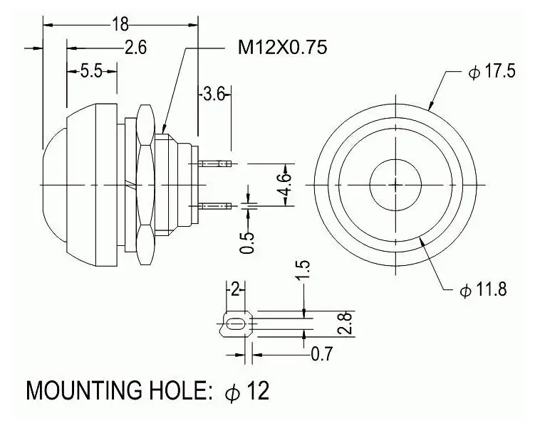 1 шт./лот 95 дБ Сигнализация с высоким децибелом 3-24 в 12 В Электронный звуковой сигнал прерывистый непрерывный звуковой сигнал для Arduino SFM-27