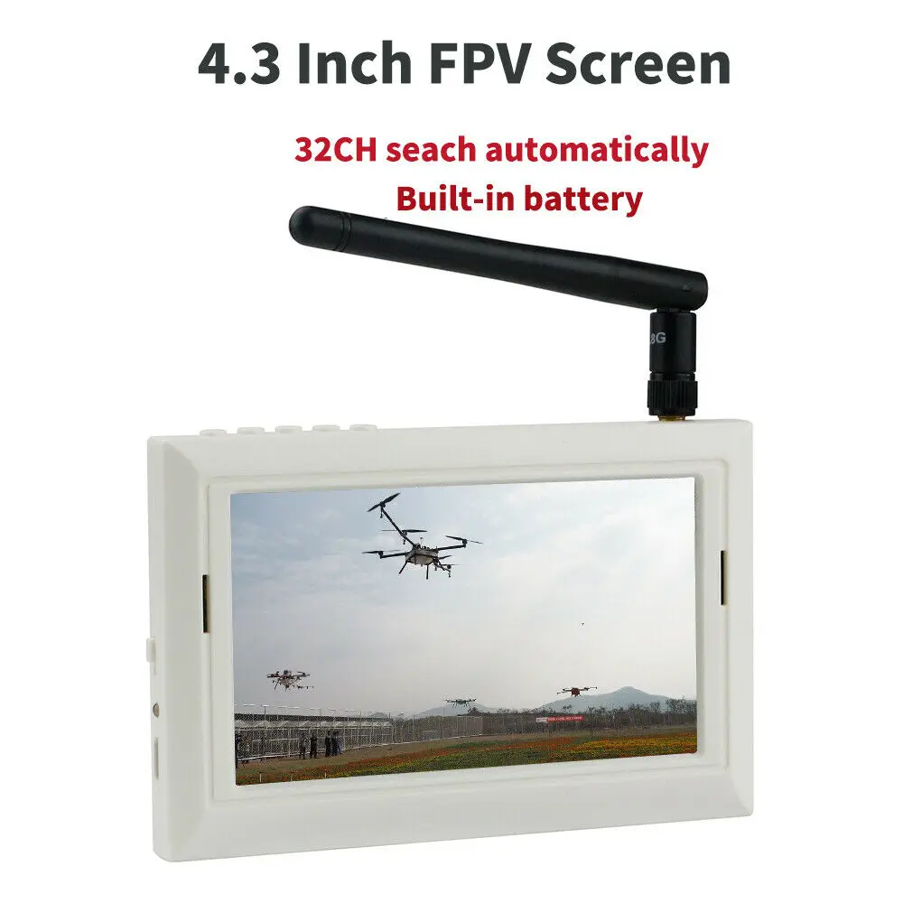 

LDARC 4.3 Inch TFT LCD Display FPV Monitor Built-in Battery For FPV Racing Drone