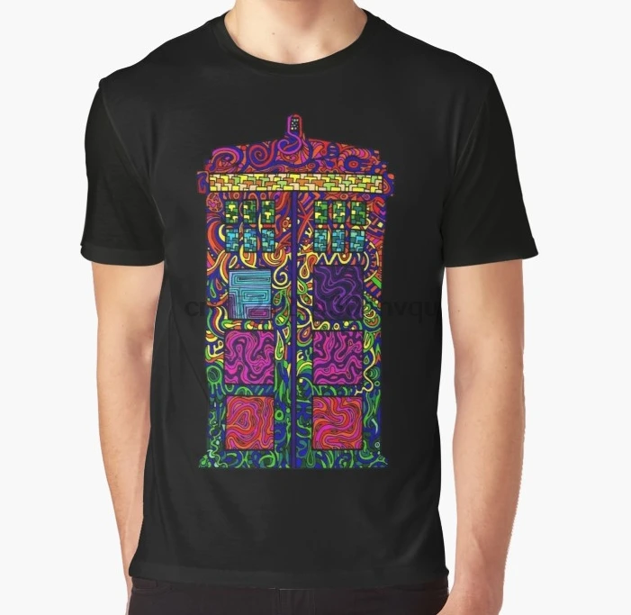 

All Over Print 3D Women T Shirt Men Funny tshirt Tardis Graphic T-Shirt