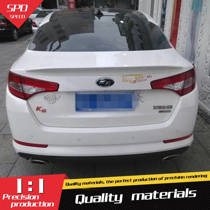 

For Kia Optima K5 Spoiler High Quality ABS Material Car Rear Wing Primer Color Rear Spoiler For Kia Optima Spoiler DK 2011-2013