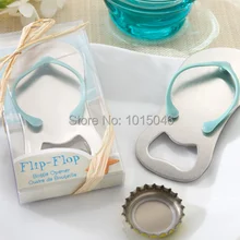 10X креативная пляжная обувь форма открывалка для пива открывалка для бутылок с подарочной коробкой для подарков и приглашений на свадьбу Подарки