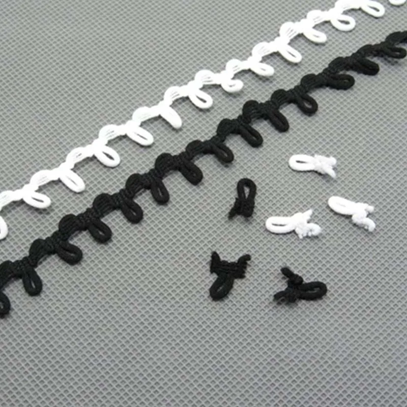 

1Meter DIY Sewing Accessories Button Hole Elastic Bands Ribbon Snowsuit Hat Button Buttonhole Elastic Ribbon Band Tape