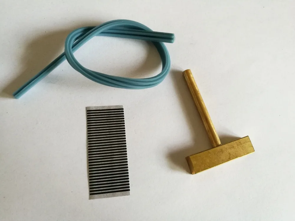 

1pc For RANGE ROVER P38 Climate Control ACC HEATER Display Ribbon + 1pc 40W Copper Soldering T-Tip and Blue Teflon Cable 24cm