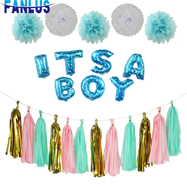 Baby Shower Party Decorations For Birthday Supplies Decoracion Baby Shower Party Decorations For Birthday Supplies Decoracion De Fiestas Y Eventos Paw Patrol Boy