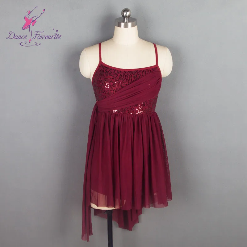 17303 Dance Favourite Women & gilr Lyrical Navy blue & Burgundy