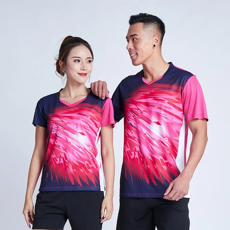 two piece set women tracksuit mens sport suit training outfit badminton volleyball tennis jersey set couple sweatsuit track suit