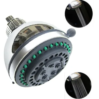 

Shower Head Handheld ABS Shower Head Set Bathhouse Water-saving Polished Bath Top Rainfall Shower Head Sprinkler Round K716
