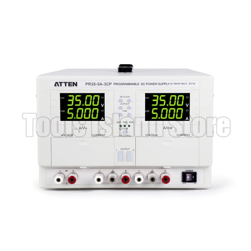 Трехканальный Линейный источник питания постоянного тока ATTEN 220V PR35-5A-3C 5A |
