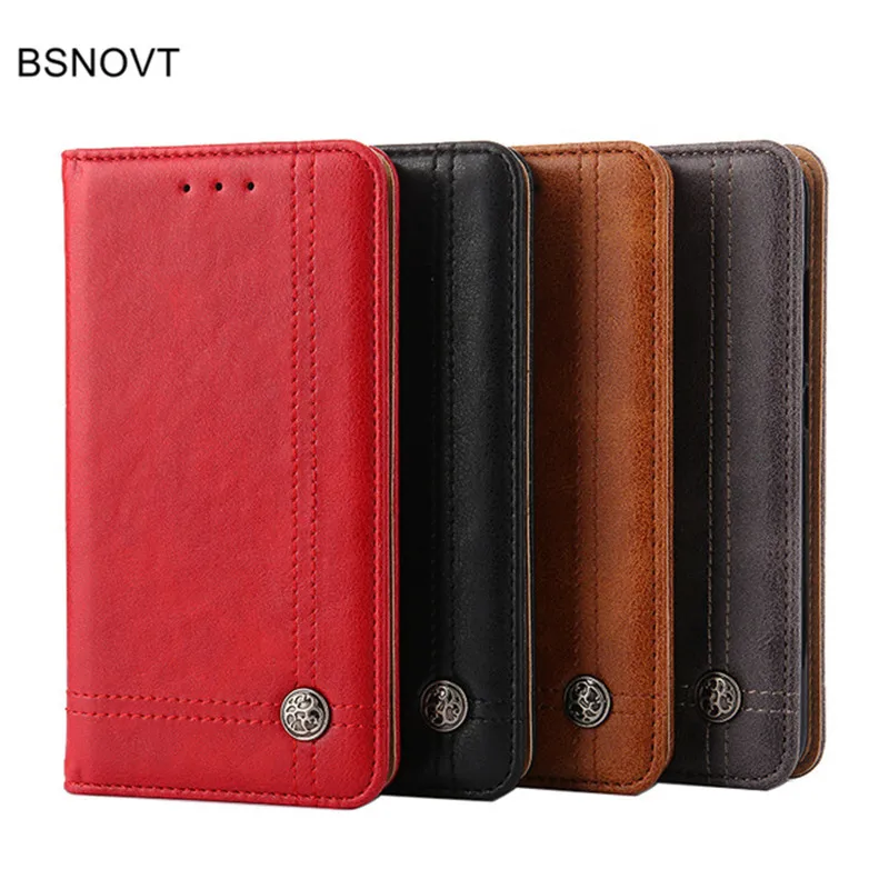

BSNOVT For Samsung Galaxy A7 2018 Case Luxury PU Leather Silicone Wallet Purse Phone Case For Samsung A7 2018 A750 Case Fundas