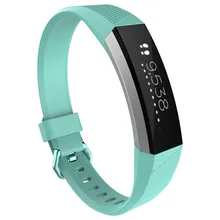 Para fitbit alta hr pulseira de silicone de luxo relógio de substituição banda cinta transporte da gota 0719