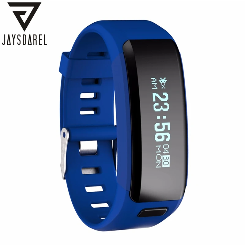 

JAYSDAREL NO.1 F1 Heart Rate Monitor Smart Watch Waterproof IP68 Swim Smart Wristwatch Bracelet for Android iOS PK MI Band 2