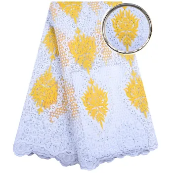 

High Quality Milk Silk Lace Fabric Latest French Mesh Lace Fabric Latest African Milk Silk Lace Fabrics For Nigerian DressF1556