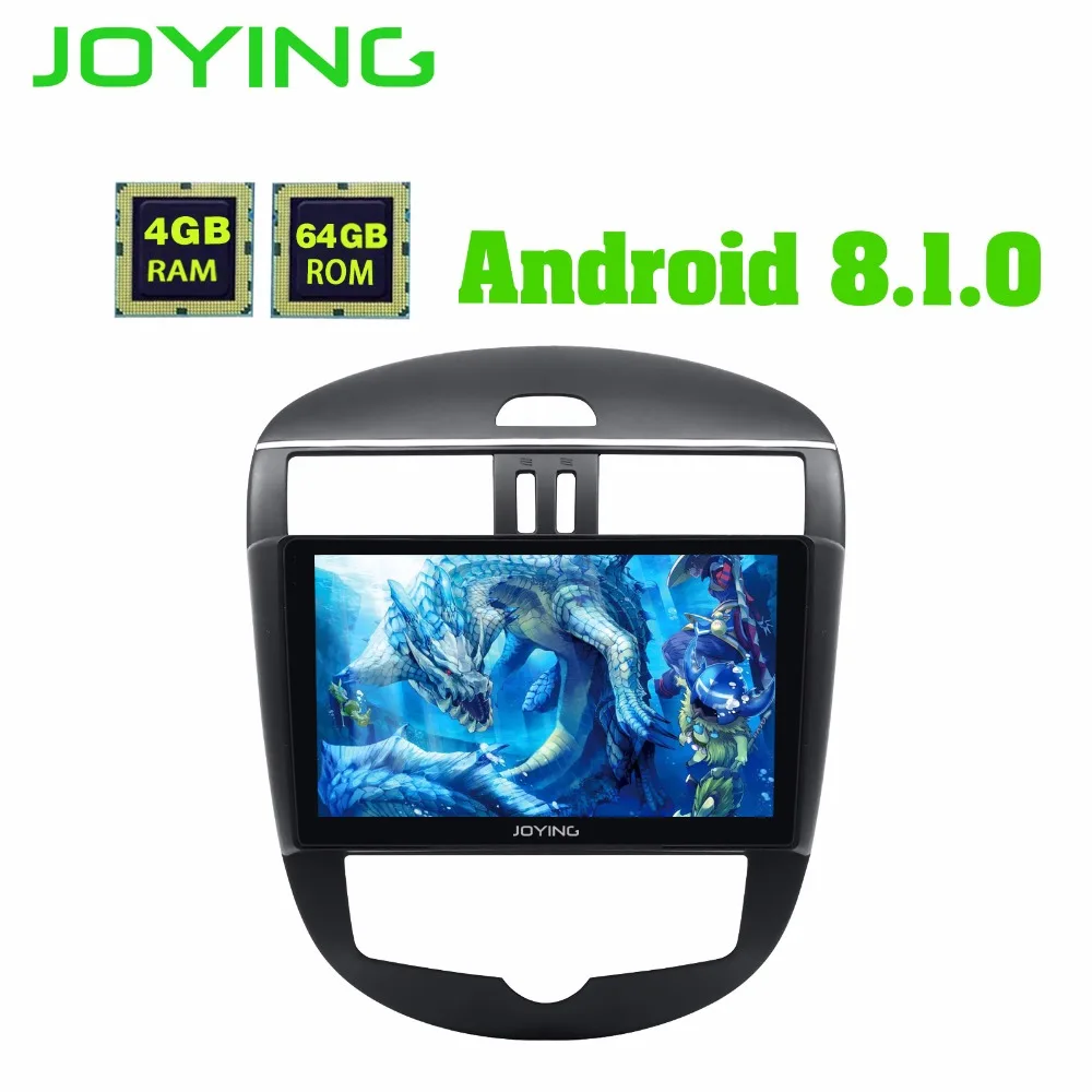 Best JOYING Octa Core RAM 4G ROM 64GB 2 Din Android 8.0  for Nissan Tiida 2011-2015 Audio Stereo autoradio GPS Navigation  Head Unit 5