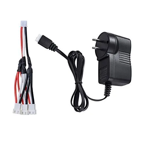 

7.4V 2S Li-po Battery Charger and 3 in 1 Charger Cable for UDI Syma MJX RC Quadcopter UDI U829 Syma X8C X8W X8G MJX X600 X101
