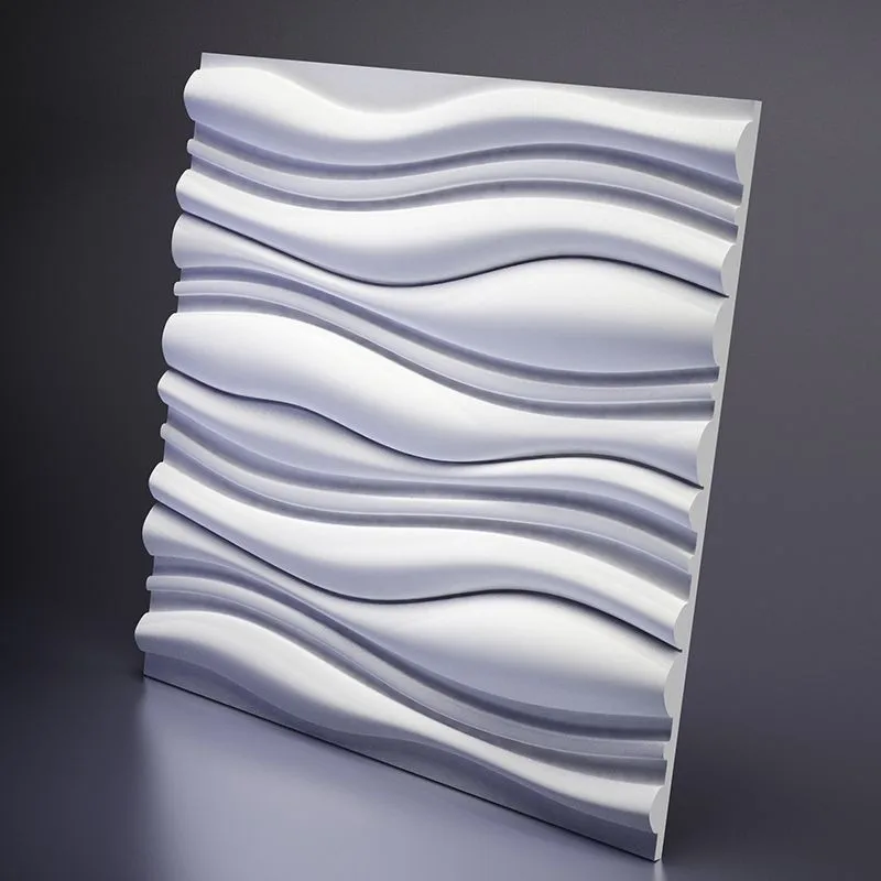 

Plastic molds forms mould 3D decorative wall panels "FORCE" Price for 1 square meter set of 3 forms size 600x600x40mm