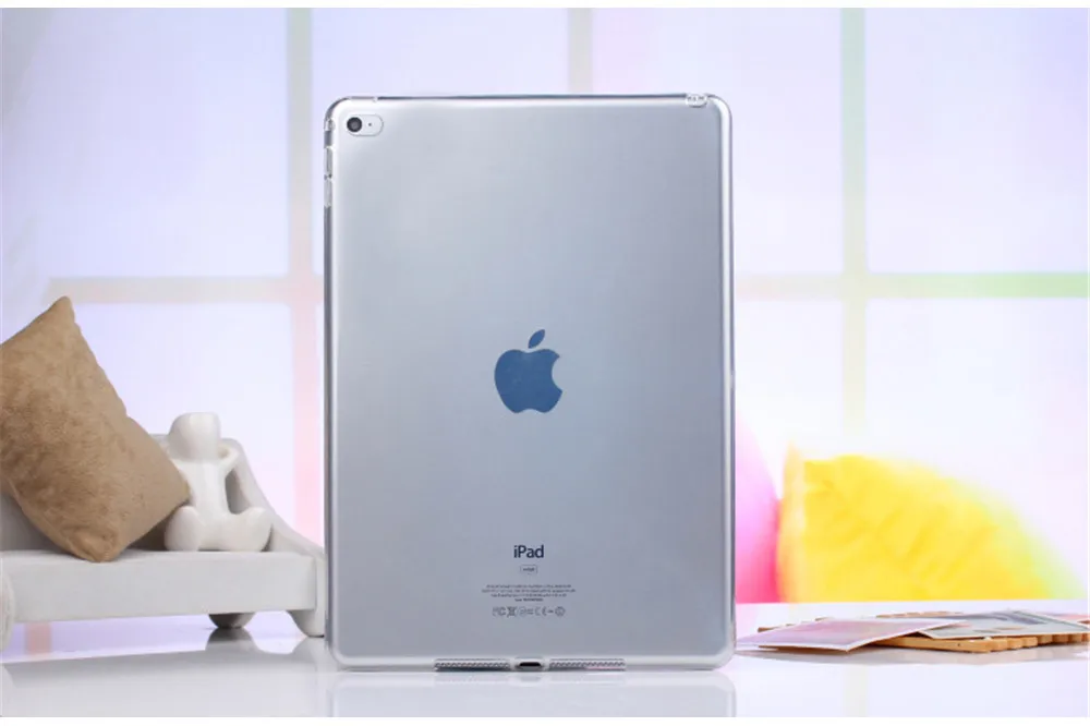 Для iPad Mini 4 Чехол прозрачный мягкий силиконовый чехол ТПУ задняя крышка чехол для планшета для Apple iPad mini4 A1538 A1550# C - Цвет: Transparent