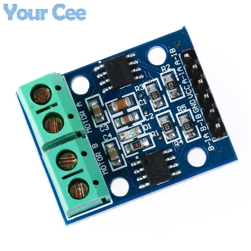 10PCS H-bridge Stepper Motor Dual DC Motor Driver Controller Board L9110S NEW