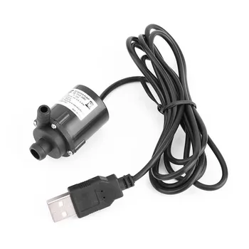 

DC 4V-6V JT-160 Cooler Pump 150L/H Brushless Submersible Motor Water Pump for Computer Water Cooling System