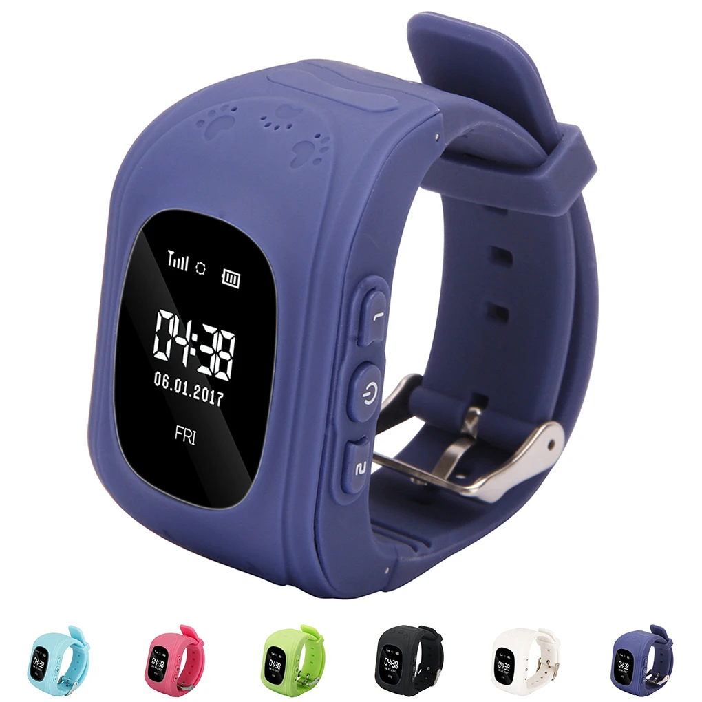 

Safe smart wrist watch GPS children phone sim card smart bracelet watch SOS Call Location Finder Anti lost smart baby watch Q50