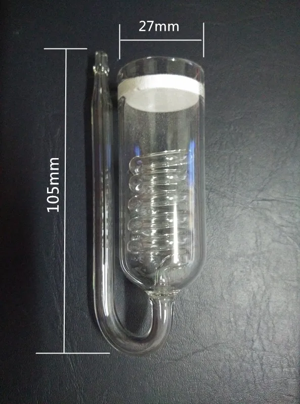 Baru 2014 ikan  akuarium Spiral type CO2 diffuser Kaca 