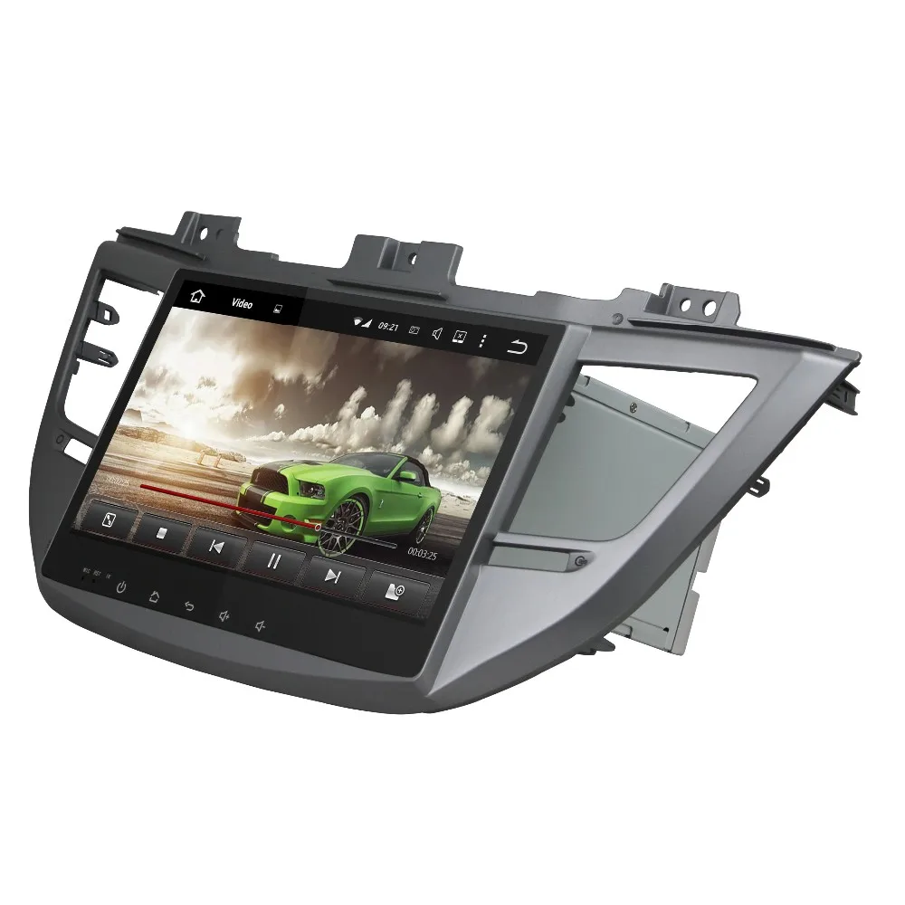 DSP Android 9,0 Восьмиядерный 10," Автомобильный Радио DVD gps для hyundai IX35 Tucson Bluetooth 4,2 wifi USB 4 Гб+ 32 ГБ