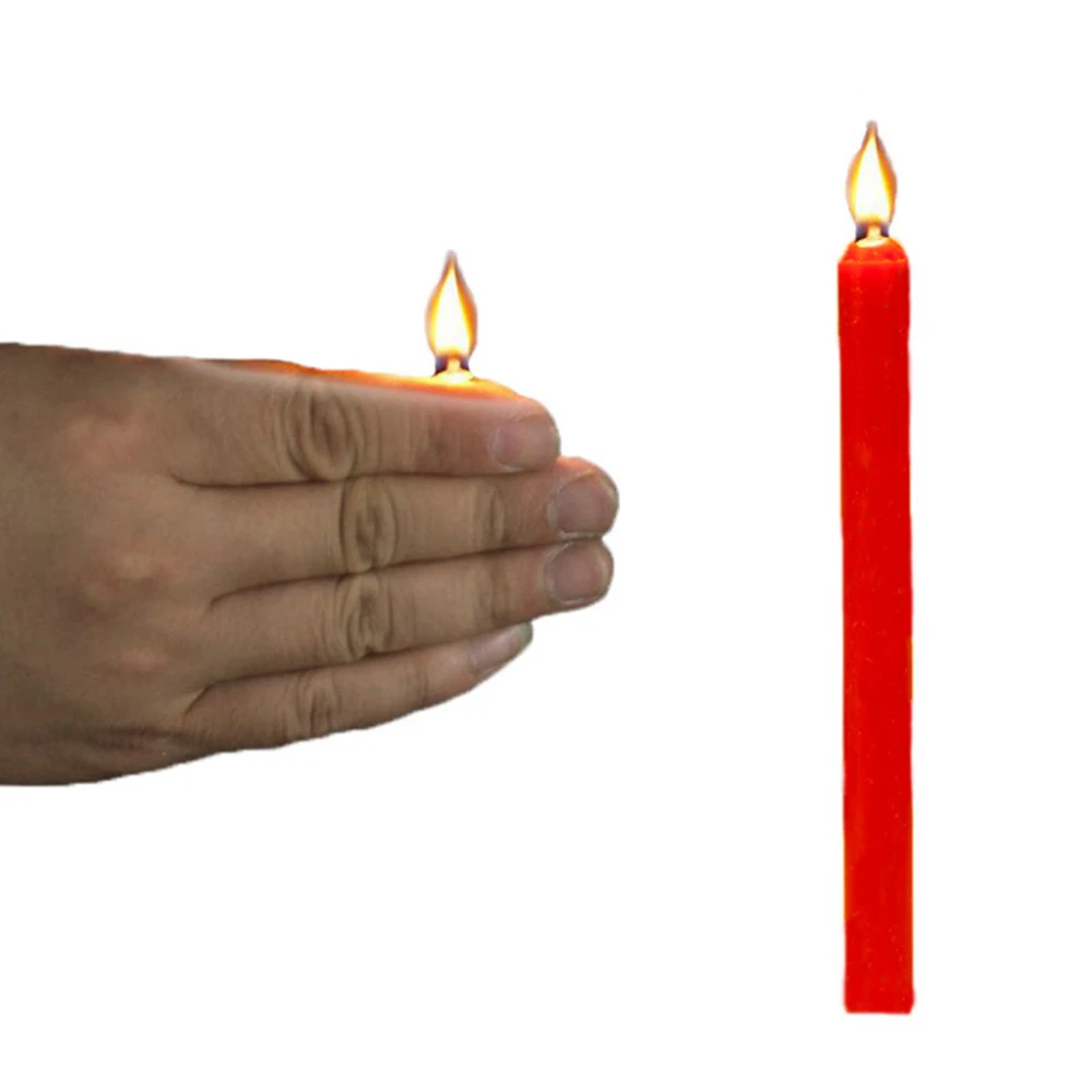 

Amazing Creation Magia Make Fire From Fingers Wax Flames Move Stage Magic Tricks Fire Magic Tricks