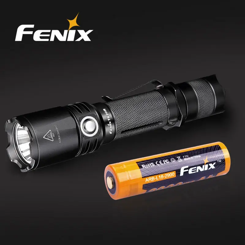 FENIX TK20R USB Перезаряжаемый 1000 люмен Cree светодиодный тактический фонарик с
