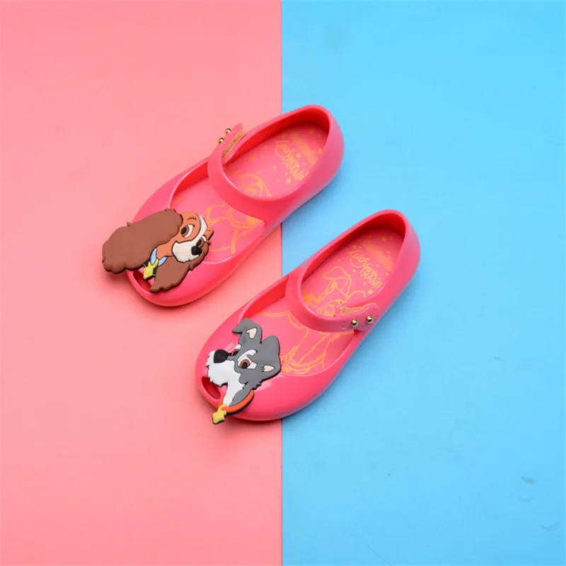 

Mini Cute Kids Shoes Jelly Girls Sandals Girls Sandals Dog Sapato Infantil Menina Children Girls shoes Princess Sandals