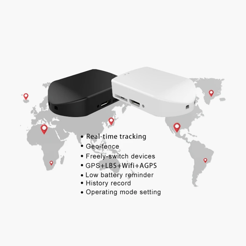 

Real time positioning GPS Global Tracking Locator Pets/Dogs/Cats Tracer For Android And For IPhone Cellphones