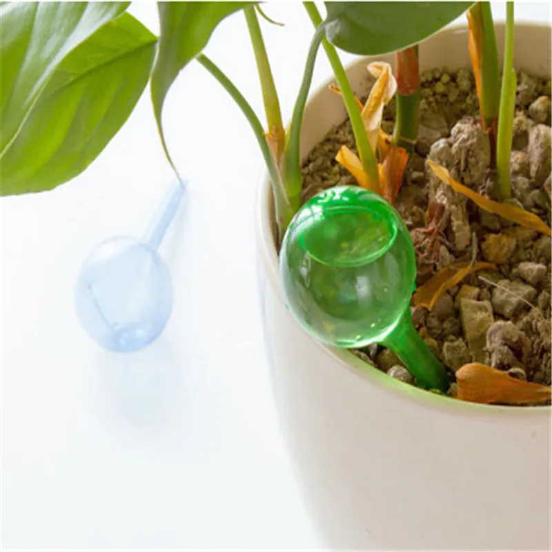 Practical Travel House Plant Bulb Shape Garden Pot Cans Automatic Self Watering Irrigation Household Waterer | Дом и сад