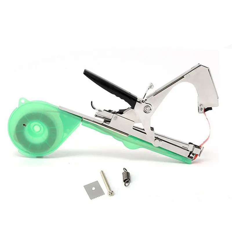 Tying Machine Plant Garden Plant Tapetool Tapener With 12 Rolls Tape Set For Vegetable, Grape, Tomato,Cucumber, Pepper Flower