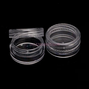 

Round Empty Jar Pot Eyeshadow Makeup Face Cream Lip Balm Container #H056# New
