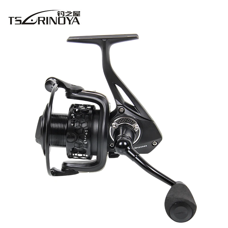 Best Price Tsurinoya TSP3000 12BB 5.2:1 New Spinning Reel Lure Reels Full Metal Fishing Reel Sea Trolling Wheel Saltwater Reel