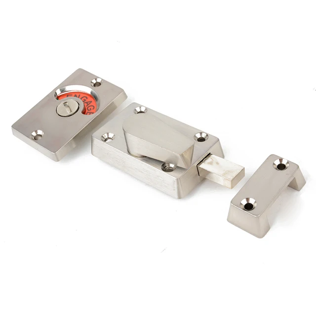 Bathroom Toilet Indicator Locks Bolt Vacant Engaged For Wc Bathroom Toilet Indicator Locks Bolt Vacant Engaged For Wc Privacy Door Lock Latch