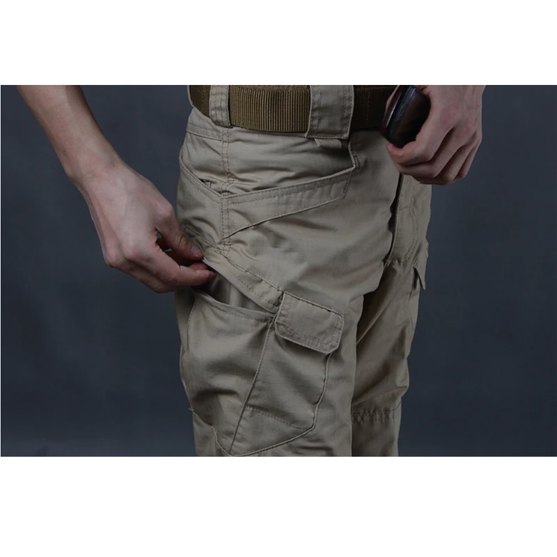 Euro Size Men Autumn Spring Fish Climb Trekking Hunt Camp Tactical Summer Hiking Military Pant Man Army Trouser Multi pocket 5XL