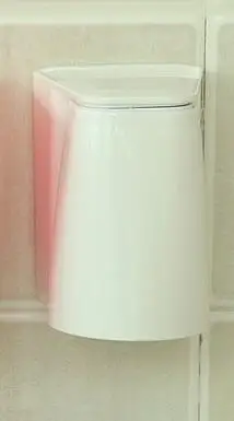Креативная Магнитная зубная кружка, 3 цвета, для мытья полоскания, костюм, чашка для мытья 2 в 1, Набор держателей для зубных щеток, porta escova dente - Цвет: White