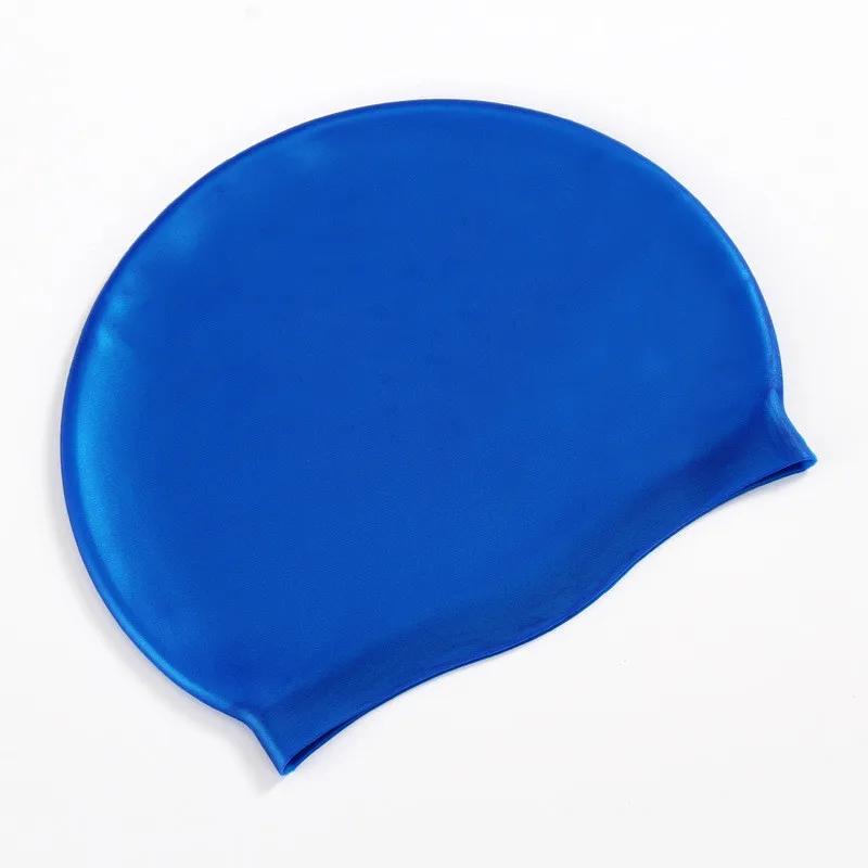 Летняя Водонепроницаемая шапка для плавания силикагель плавание Кепка с защитными наушниками пляжные шапочка для плавания подходит, способный преодолевать Броды для взрослых A03