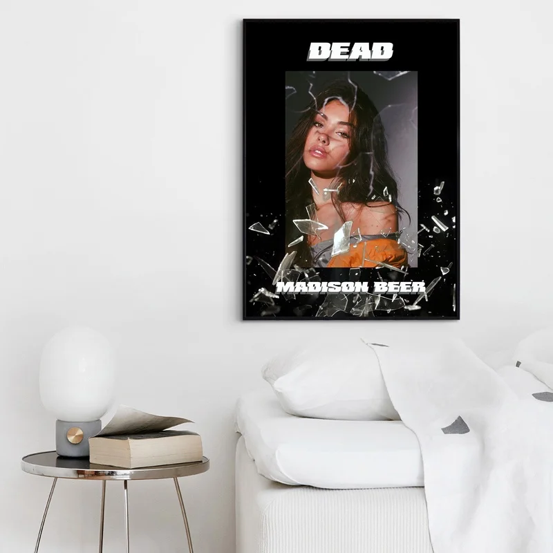 Альбом Madison Beer DEAD Обложка для поп музыки искусство на холсте гостиной домашний