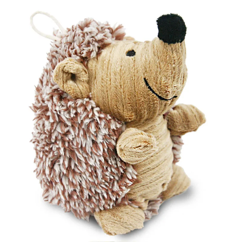 Hedgehog Shape Dog Squeak Sound Toy Funny Plush Interactive Toys Pet Chew Toys for Samll Large