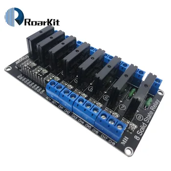 

8 Channel 5V DC Relay Module Solid State High Level SSR AVR DSP for Arduino