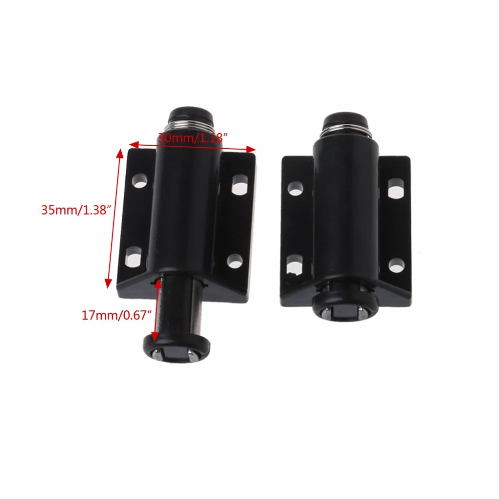 Cabinet Catches 2Pcs/Set Invisibility Push To Open Magnetic Touch Latches Cupboard Door magnetic cabinet catches magnetic cabinet latches cabinet door latch
