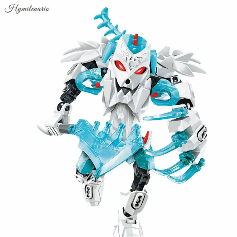 2020 Bionicle Hero Factory 5 звезд STORMER FROST BEAST робот фигурки строительные блоки кирпичный