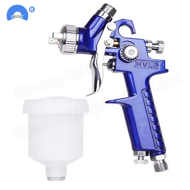 

HVLP Mini Spray Paint Gun Automotive Refinish Spray Gun 0.8mm Gravity Feed