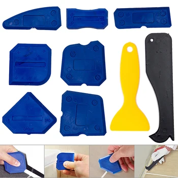 

Window Door Cement Scraper Spatula Sealant Spreader Cement Removal Tool Kit Window Caulking Finishing Tool 4/5/9pcs