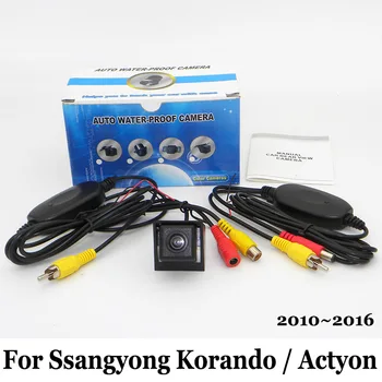 

Car Rear-view Camera For Ssangyong Korando / Actyon 2010~2016 / RCA AUX Wired Or Wireless / HD CCD Night Vision Backup Camera