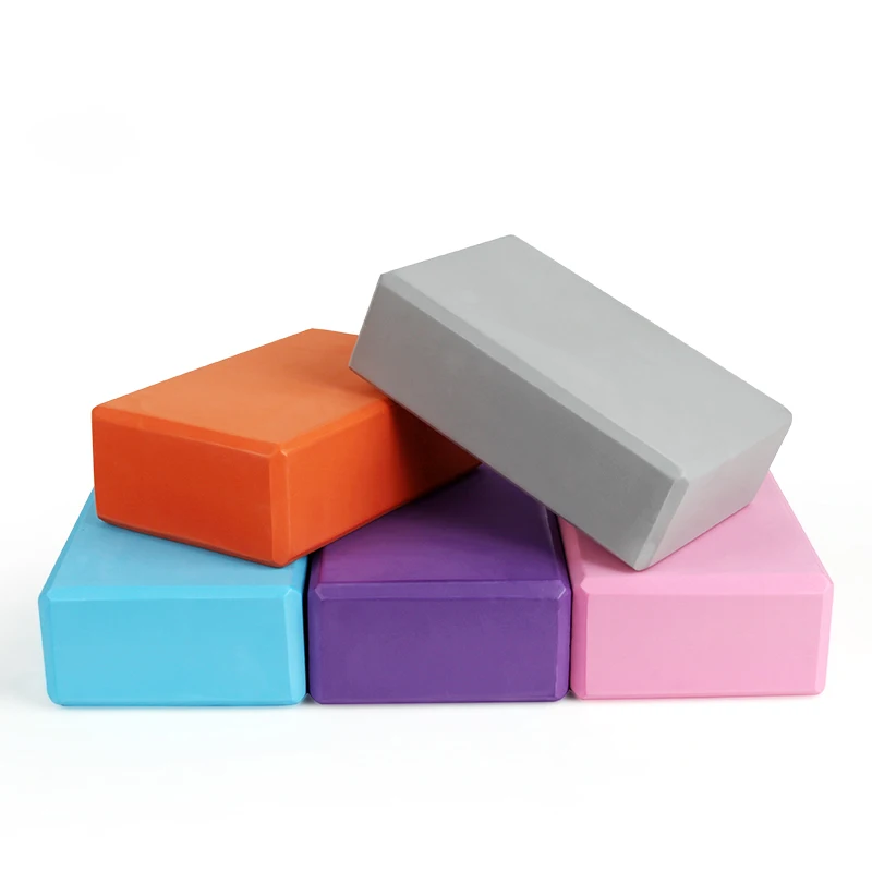 EVA Yoga Block Brick Sports Exercise Gym Foam Workout Stretching Aid Body Shaping Health Training Fitness Brick Q