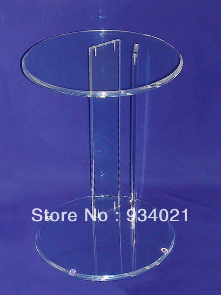 Acrylic Table, Mini Desk, Acrylic End Table podium lectern
