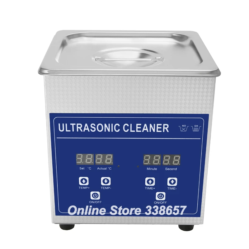 010S Ultrasonic bath cleaner equipment 2L sonic jewelry ring cleaning
