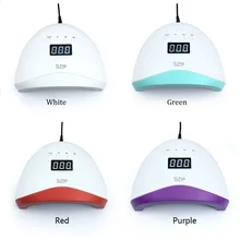 Фирменная Новинка SUNone 24 Вт/48 Вт Светодиодная лампа для сушки ногтей Профессиональный лак для ногтей УФ-лампа для всех(гель-Маникюр) 5/30/60s таймер управления для ногтей, Фрезер