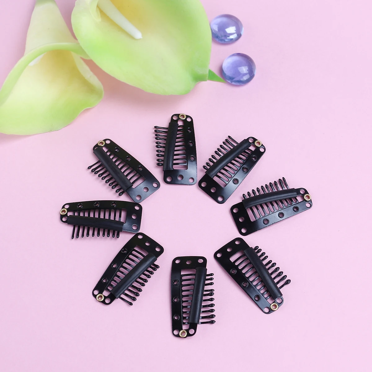 20 шт. 10 зубчатые зажимы для наращивания волос|Зажимы| |